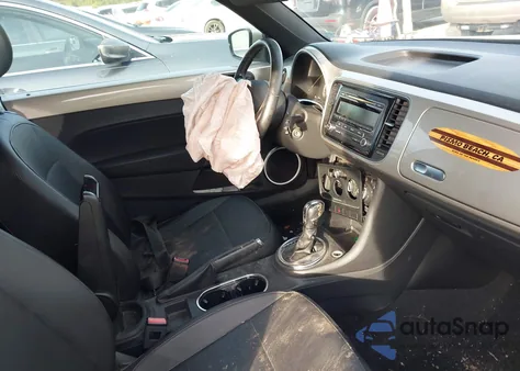 2013 Volkswagen Beetle 2.5L из США, поврежденный, VIN 3VW5P7AT6DM800417